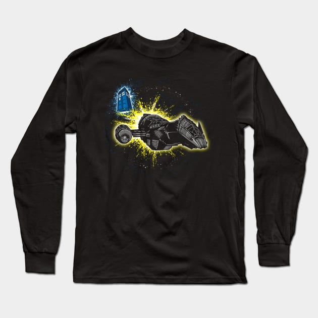 The Shiny Blue Box.... Long Sleeve T-Shirt by fmm3